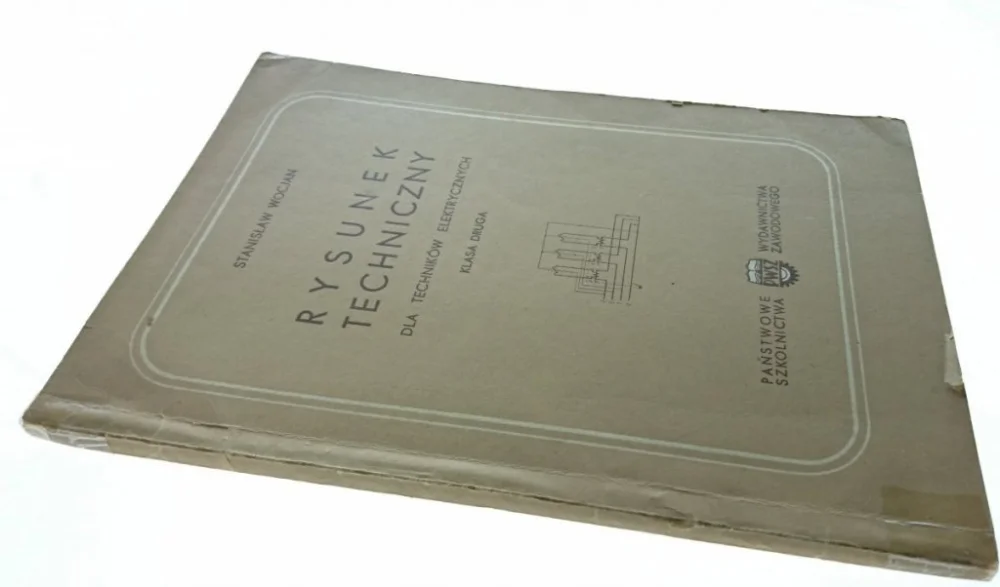 RYSUNEK TECHNICZNY DLA TECHNIKÓW - Wocjan (1954) Okazja