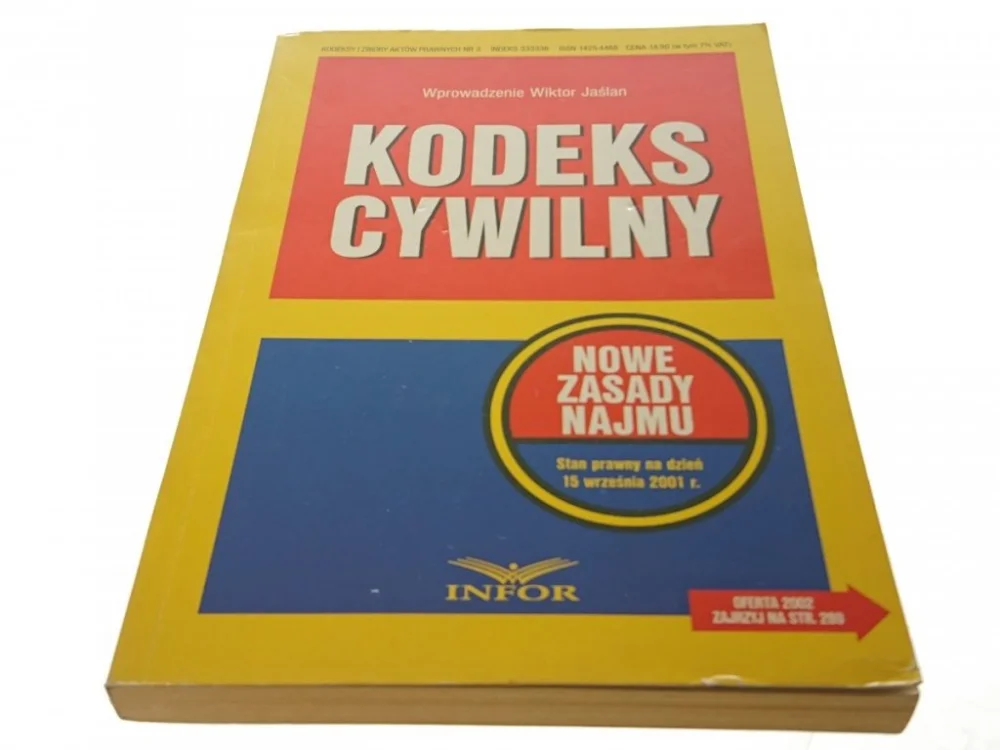 KODEKS CYWILNY - Wiktor Jaślan (2001) Łatwy zwrot