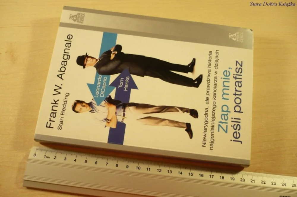 Bestseller ZŁAP MNIE, JEŚLI POTRAFISZ - Frank W Abagnale 2003