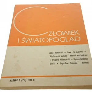 CZŁOWIEK I ŚWIATOPOGLĄD MARZEC 3 (218) 1984 Oferta limitowana