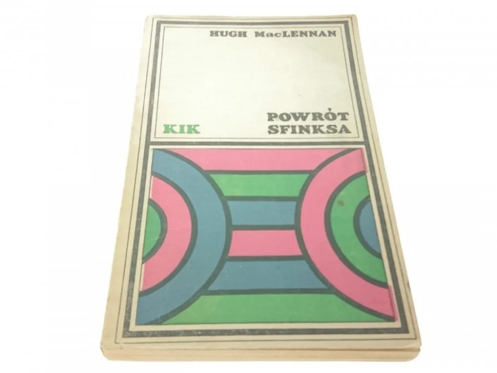 Dostępne od ręki POWRÓT SFINKSA - Hugh MacLennan (1970)