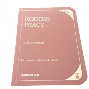 KODEKS PRACY ZE SKOROWIDZEM (2003) Zniżka