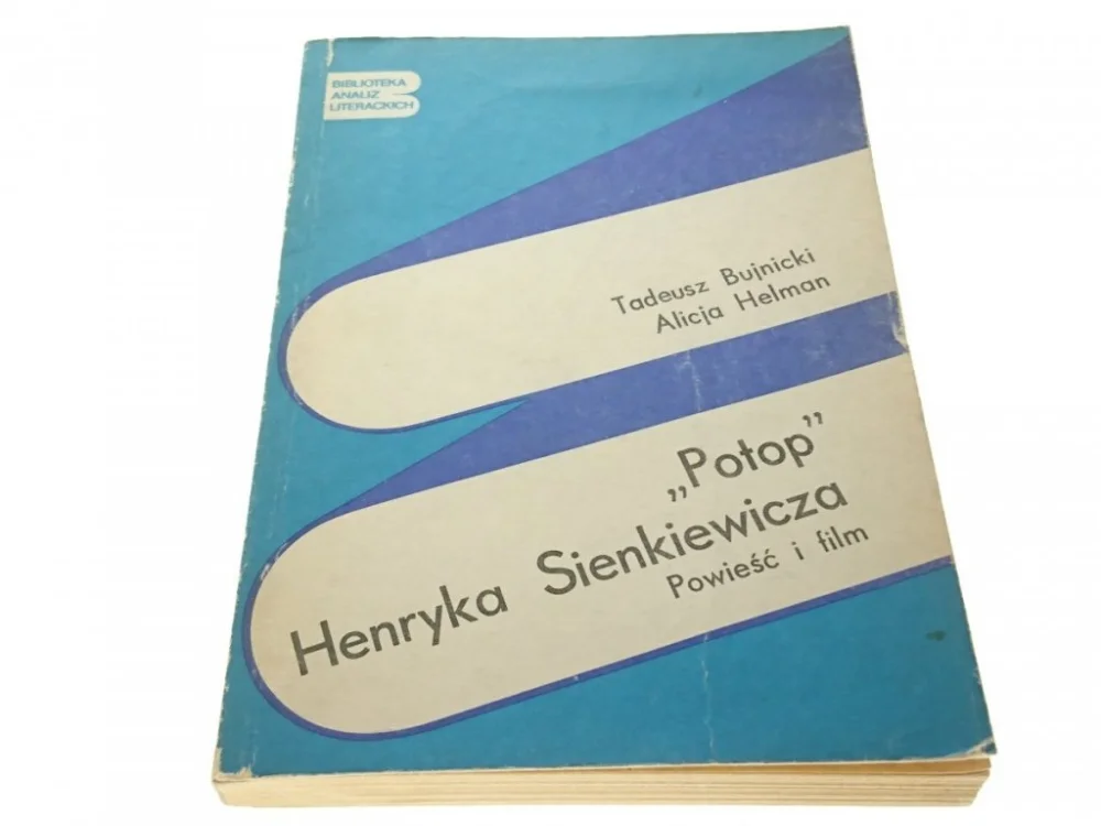 'POTOP' HENRYKA SIENKIEWICZA - T. Bujnicki (1988) Bestseller