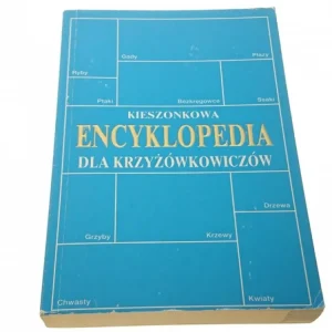 Wyjątkowa oferta KIESZONKOWA ENCYKLOPEDIA DLA KRZYŻÓWKOWICZÓW 1992