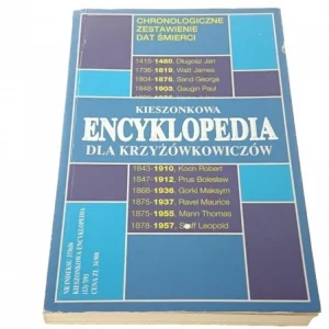 KIESZONKOWA ENCYKLOPEDIA DLA KRZYŻÓWKOWICZÓW 1993 Premium