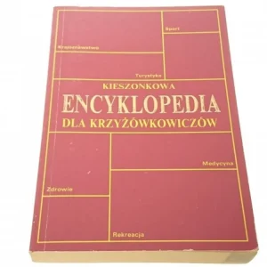 Ekspresowa dostawa KIESZONKOWA ENCYKLOPEDIA DLA KRZYŻÓWKOWICZÓW 1992