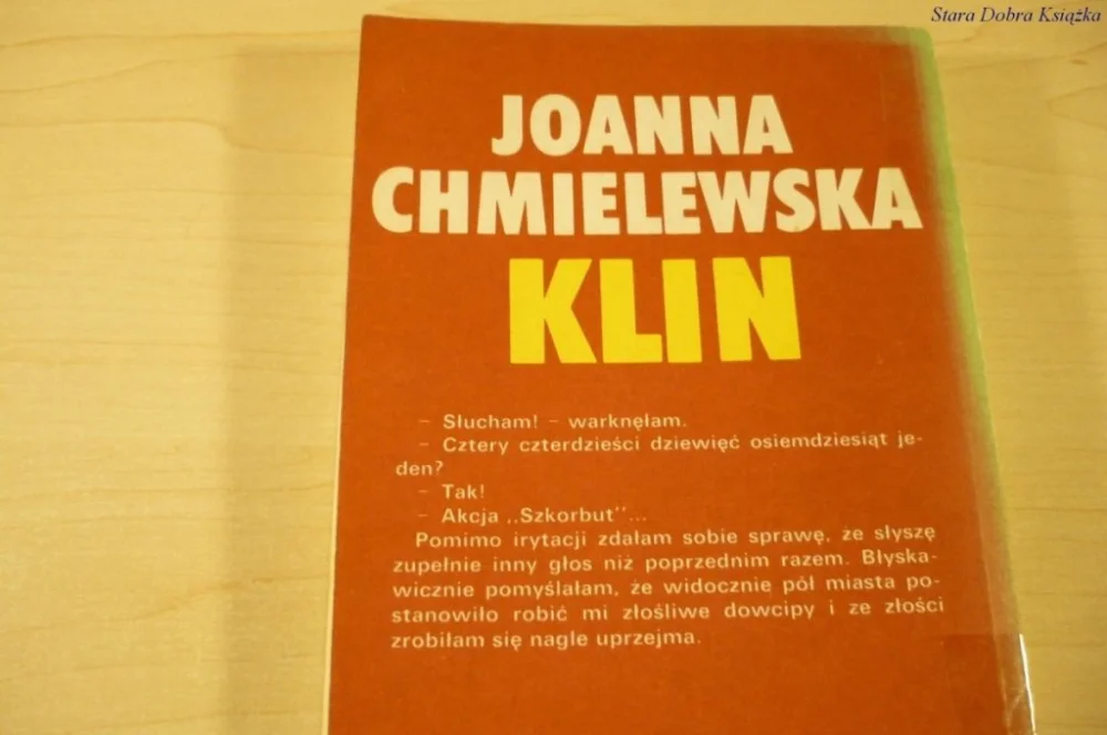 Popularny KLIN - Joanna Chmielewska (1989)