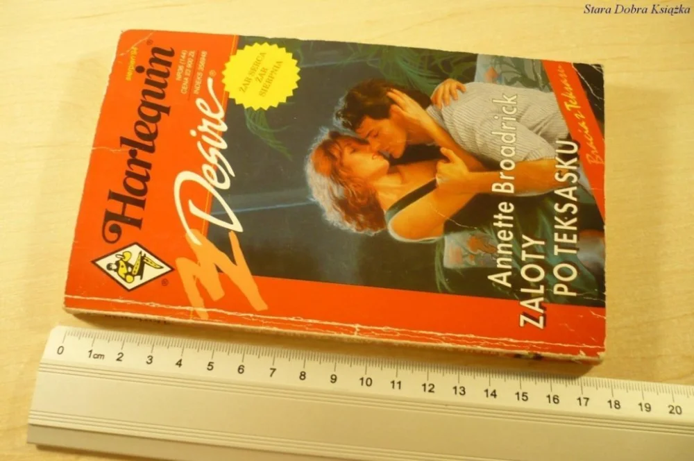 ZALOTY PO TEKSASKU - Annette Broadrick (1994) Cena promocyjna