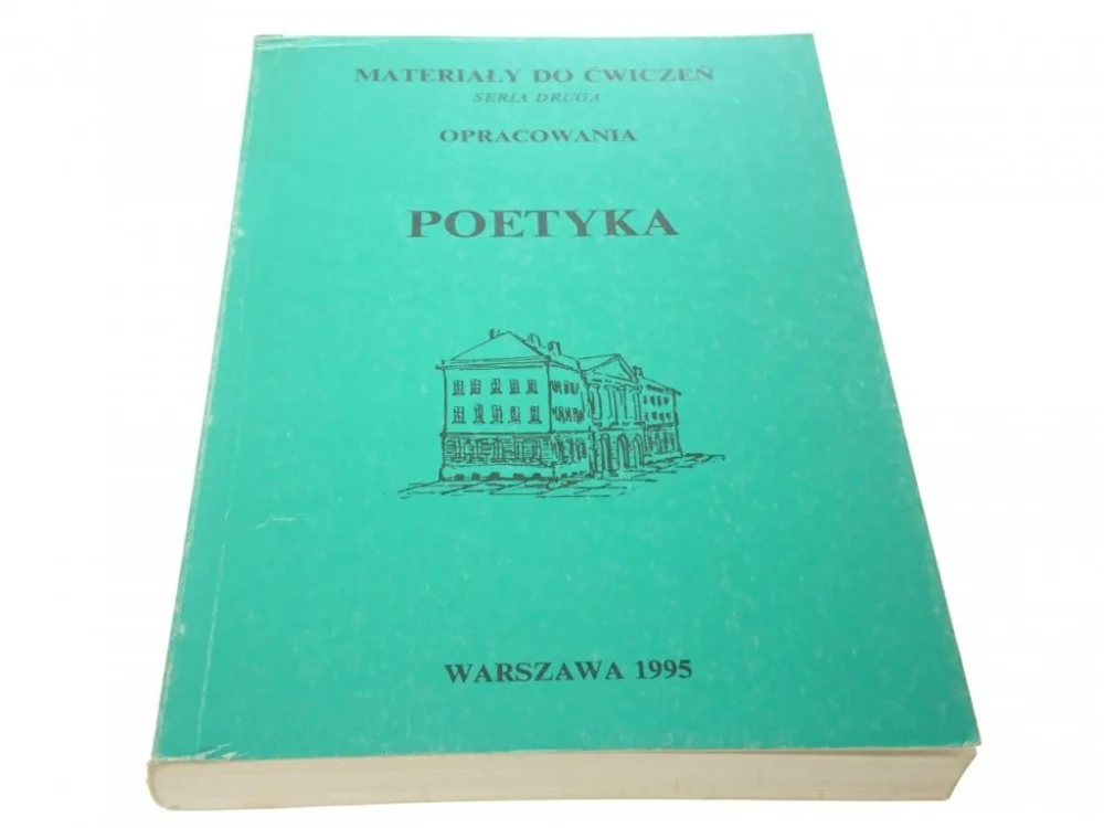 Tani MATERIAŁY DO ĆWICZEŃ. OPRACOWANIA. POETYKA (1995)