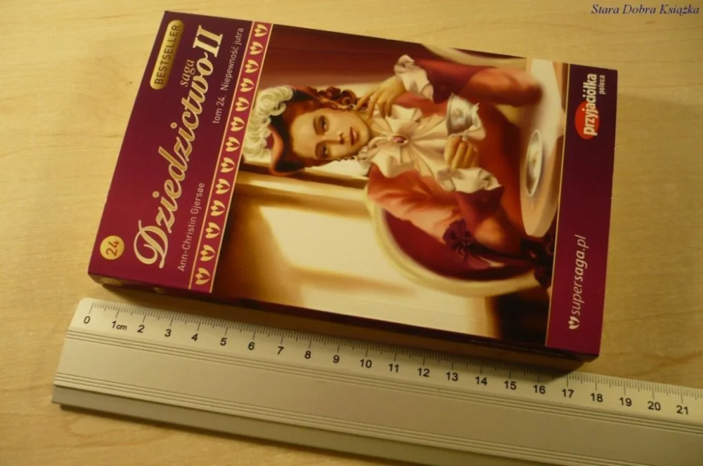 SAGA DZIEDZICTWO II TOM 24 NIEPEWNOŚĆ .. - Gjersoe Dostępne od ręki
