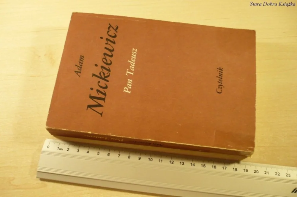 Wyjątkowa oferta PAN TADEUSZ - Adam Mickiewicz (1986)