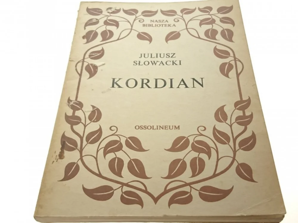 Wybór klientów KORDIAN - Juliusz Słowacki (1985)