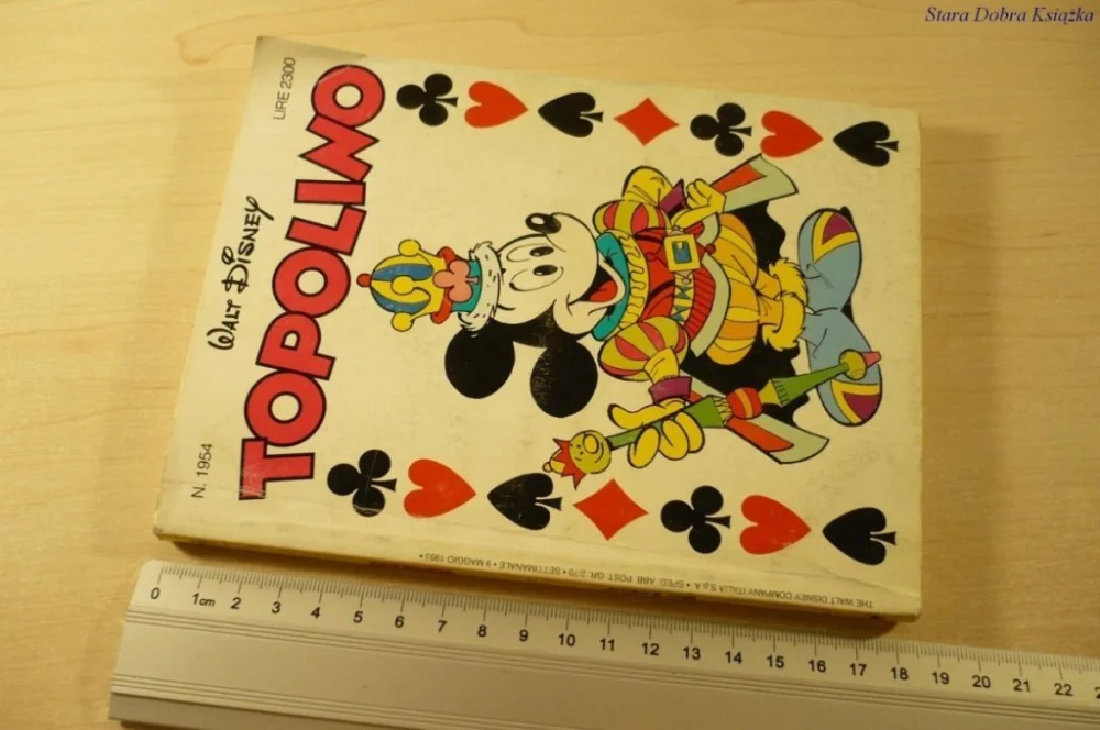 TOPOLINO 9 MAGGIO 1993 Wyprzedaż