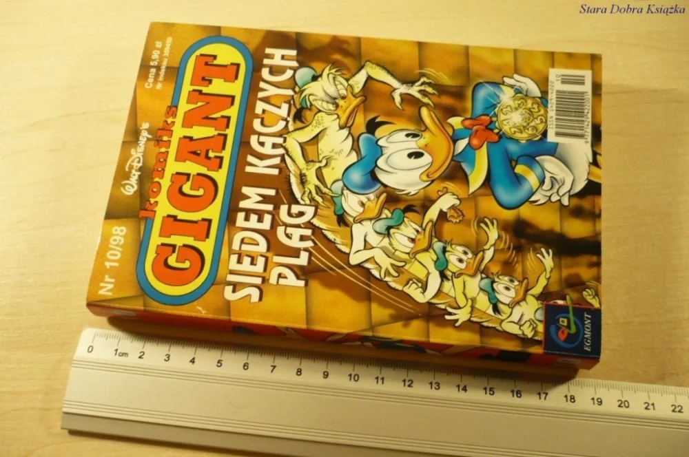 Nowość KOMIKS GIGANT NR 10/98 SIEDEM KACZYCH PLAG