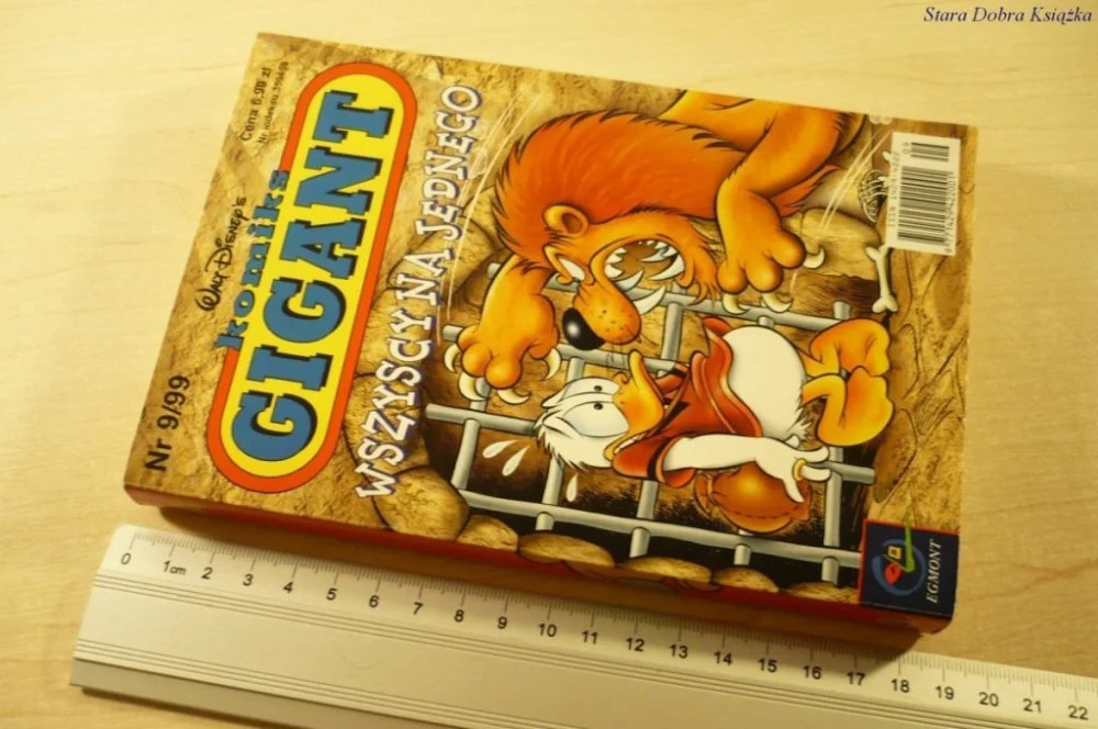 KOMIKS GIGANT NR 9/99 WSZYSCY NA JEDNEGO Wysoka jakość