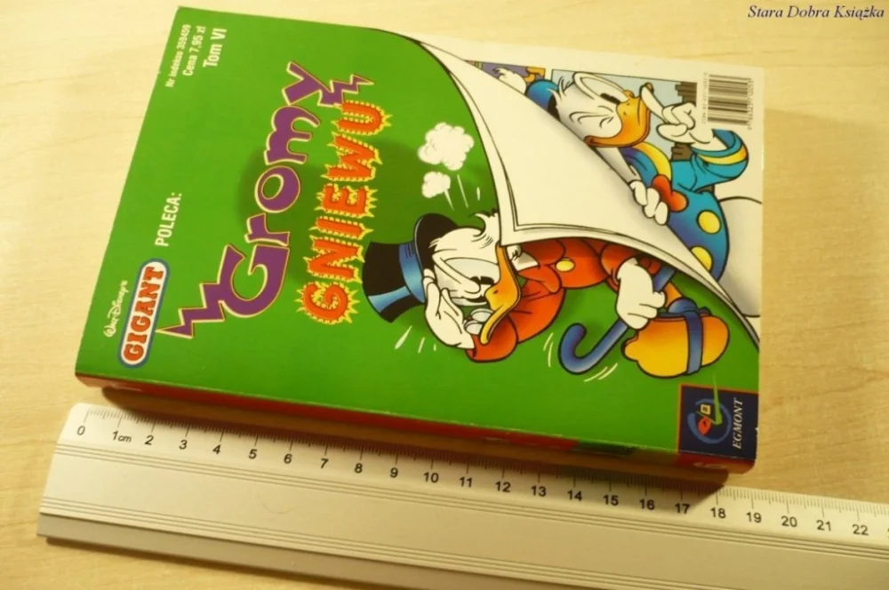 Tylko do końca tygodnia KOMIKS GIGANT POLECA TOM VI GROMY GNIEWU (2001)