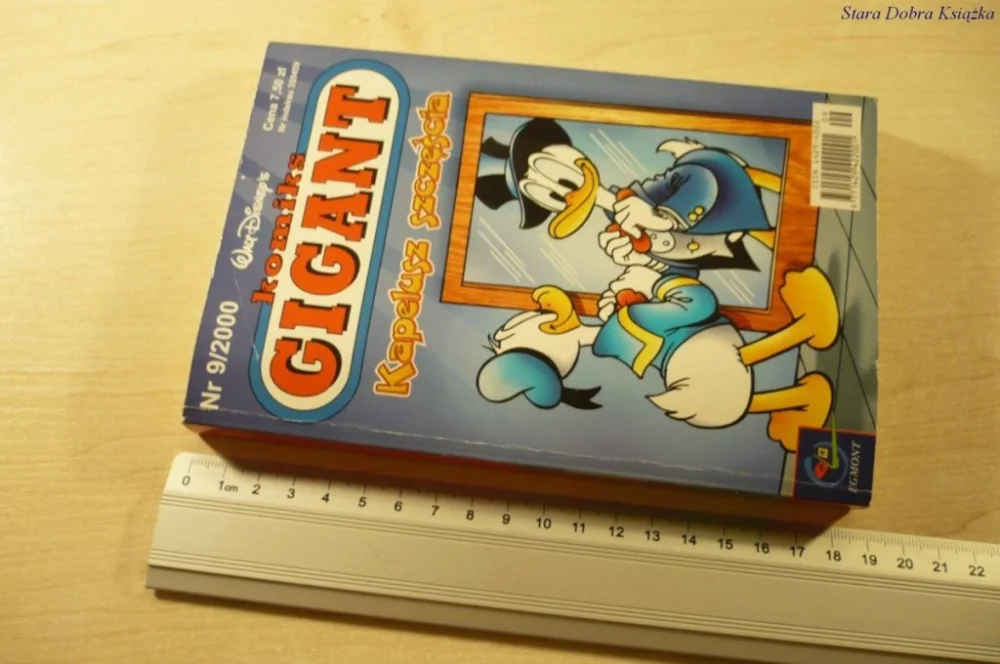 KOMIKS GIGANT NR 9/2000 KAPELUSZ SZCZĘŚCIA Bestseller