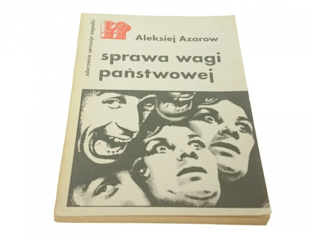 SPRAWA WAGI PAŃSTWOWEJ - Aleksiej Azarow (1984) Okazja