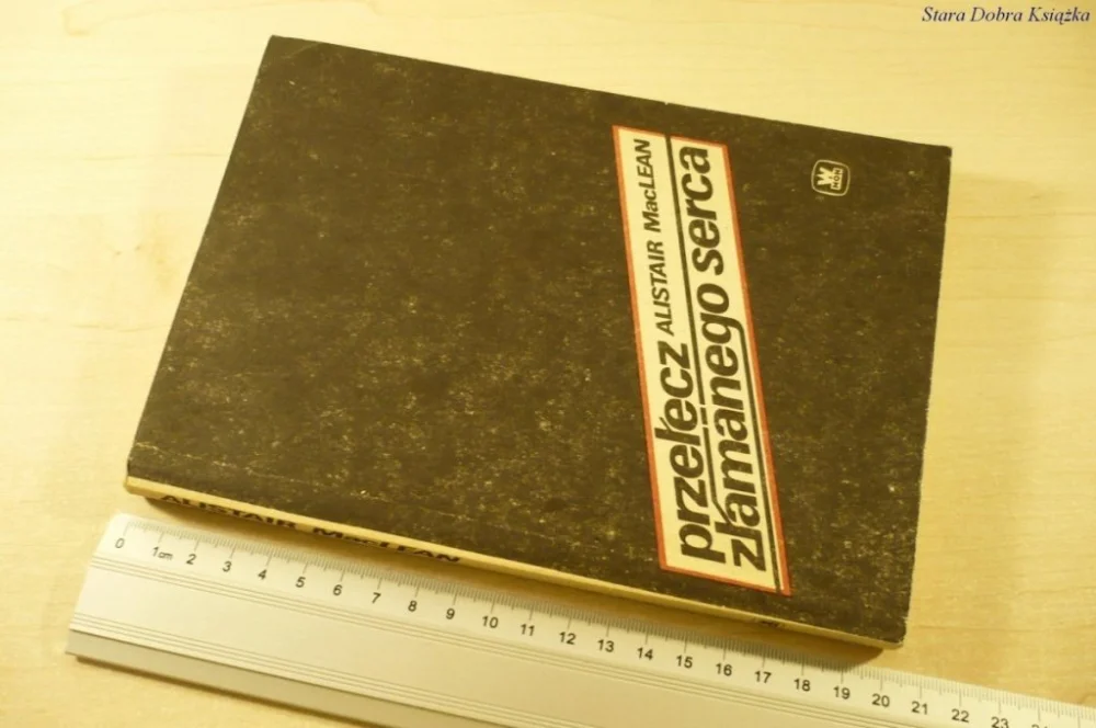 PRZEŁĘCZ ZŁAMANEGO SERCA- Alistair MacLean 1989 Wyprzedaż