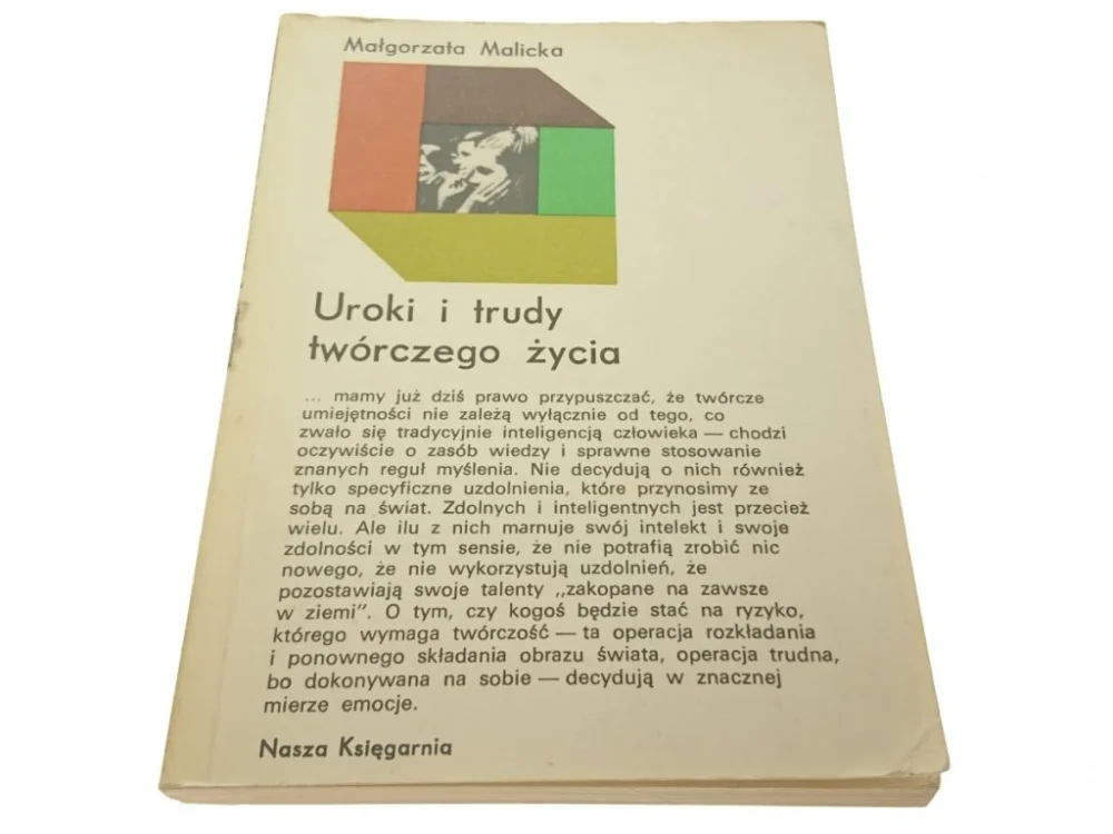 UROKI I TRUDY TWÓRCZEGO ŻYCIA Malicka Nowy