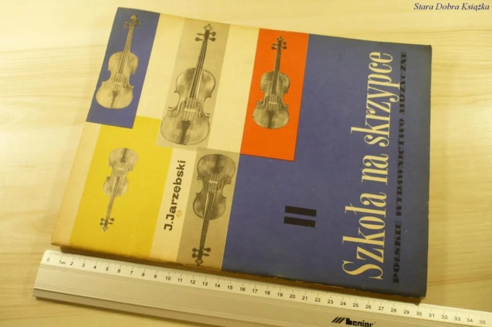 Bestseller SZKOŁA NA SKRZYPCE CZĘŚĆ II - J. Jarzębski (1966)