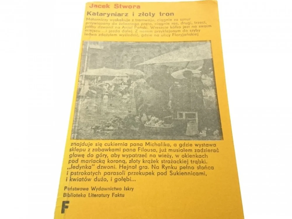Sprawdź teraz KATARYNIARZ I ZŁOTY TRON - Jacek Stwora (1980)