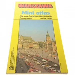 WARSZAWA MINI-ATLAS (1993) Bestseller