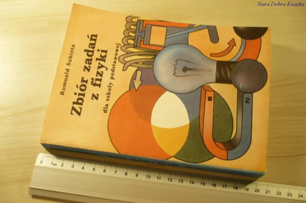 Obniżka ceny ZBIÓR ZADAŃ Z FIZYKI - Romuald Subieta (1991)