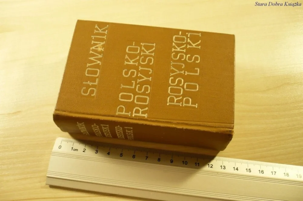 Zamów teraz SŁOWNIK POLSKO-ROSYJSKI; ROSYJSKO-POLSKI (1965)