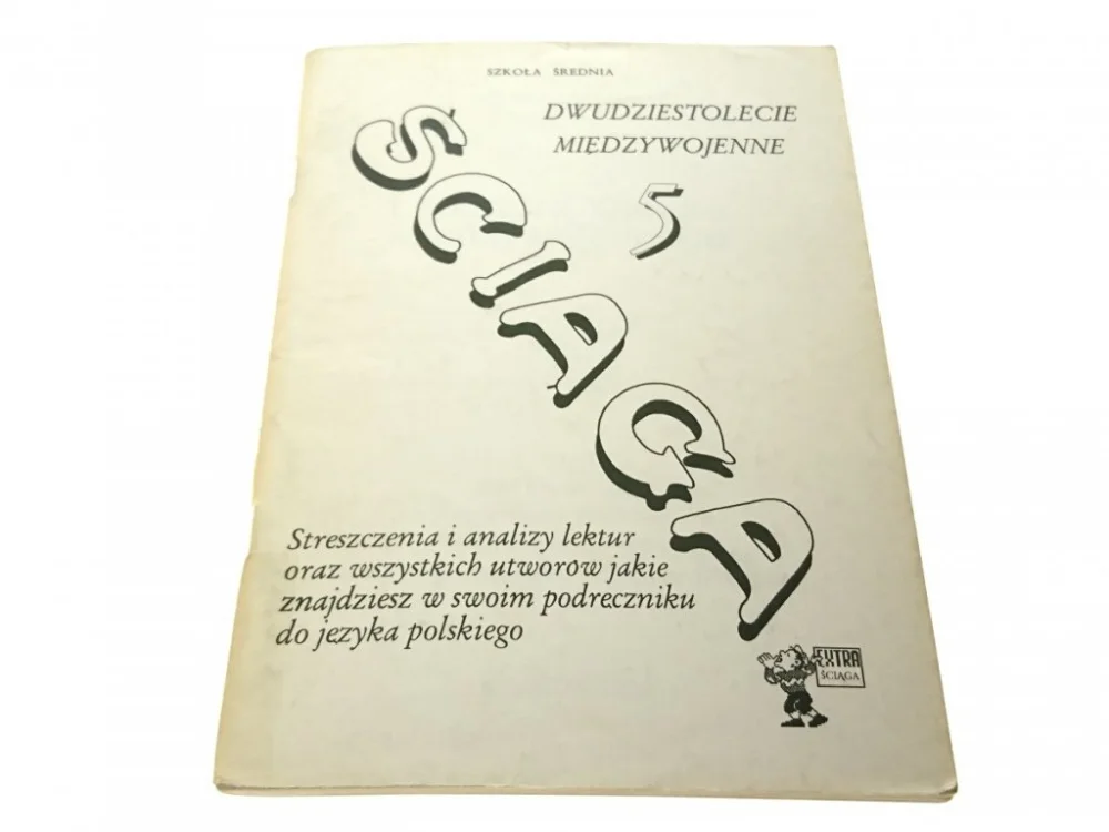Ograniczona ilość ŚCIĄGA 5 DWUDZIESTOLECIE MIĘDZYWOJENNE (1992)