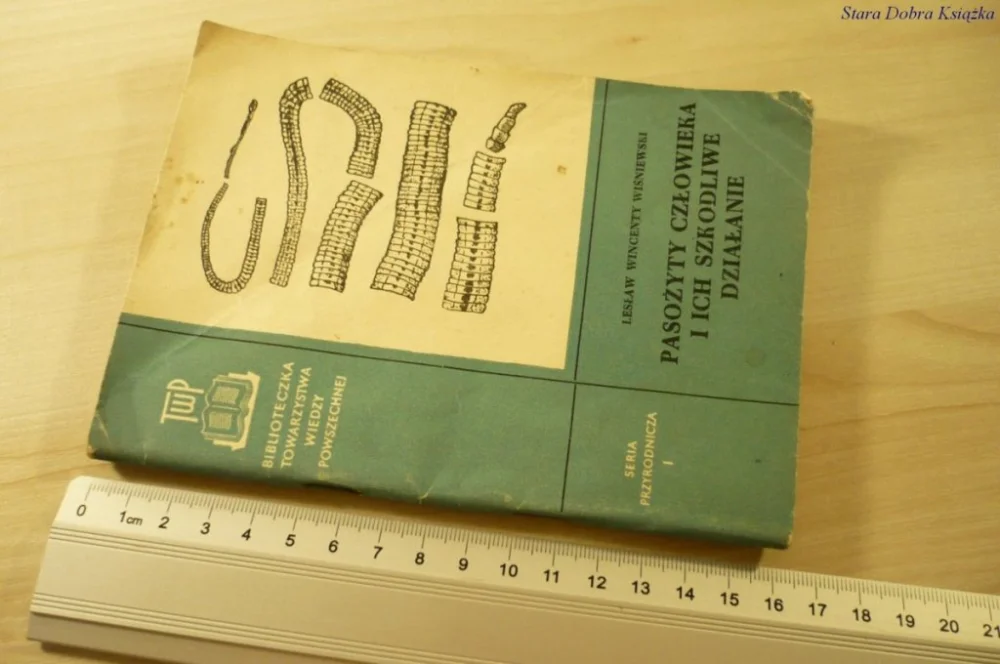Zamów teraz PASOŻYTY CZŁOWIEKA I ICH SZKODLIWE DZIAŁANIE 1956