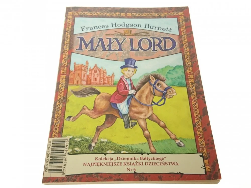 Nie przegap MAŁY LORD - Frances Hodgson Burnett
