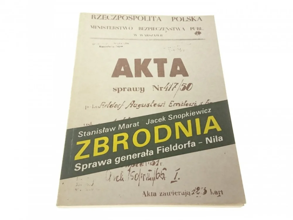 Nowość ZBRODNIA. SPRAWA GENERAŁA FIELDORFA-NILA (1989)