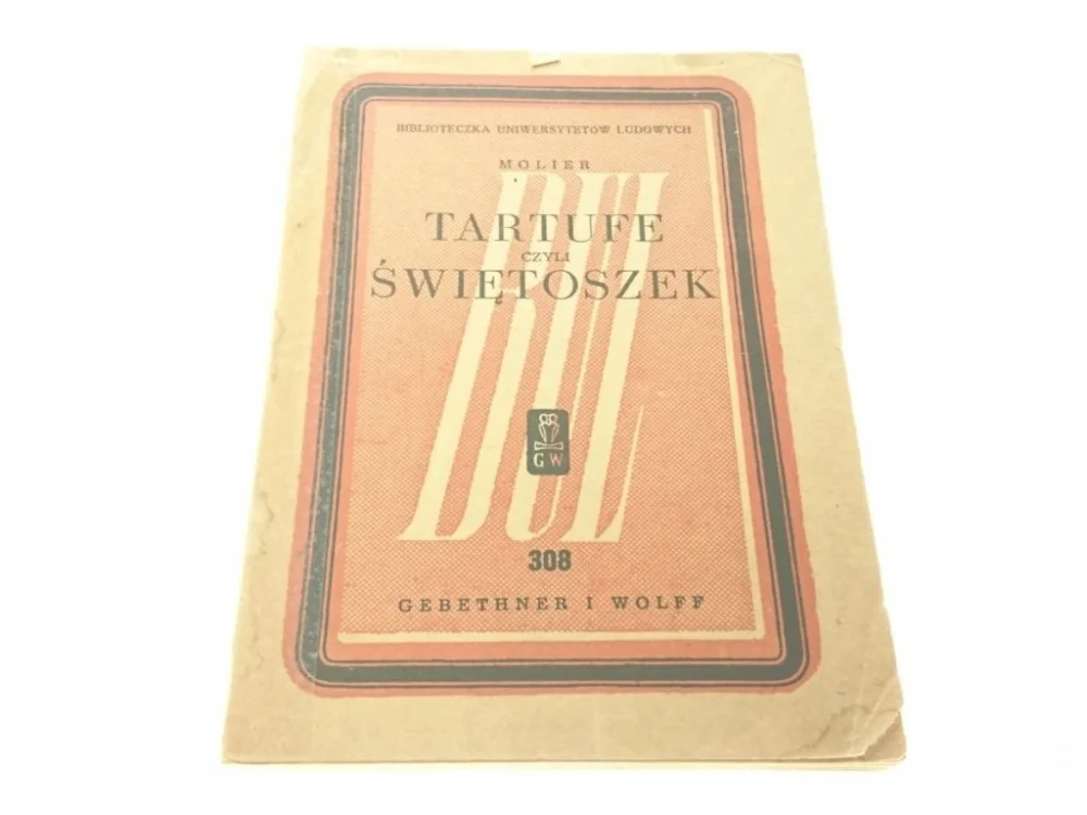 Wyjątkowa oferta TARTUFE CZYLI ŚWIĘTOSZEK - Molier (1951)