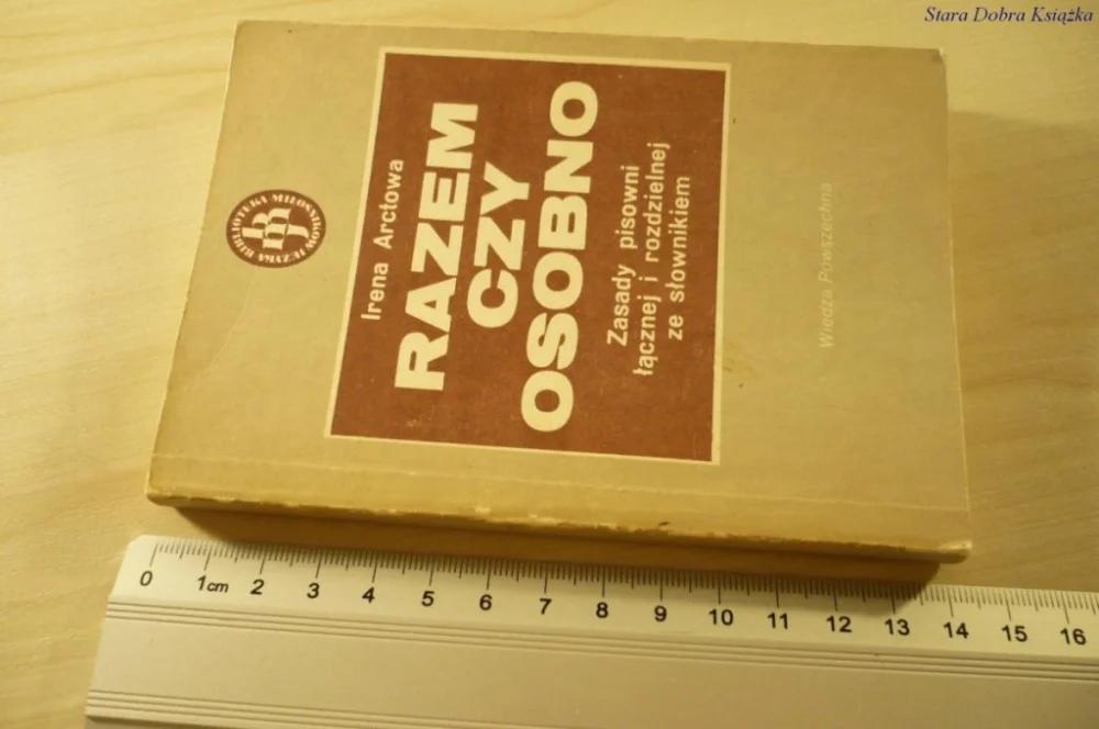 Dostępne od ręki RAZEM CZY OSOBNO - Irena Arctowa (1988)