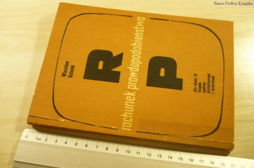 RACHUNEK PRAWDOPODOBIEŃSTWA - Wiesław Szlenk 1977 Kup teraz