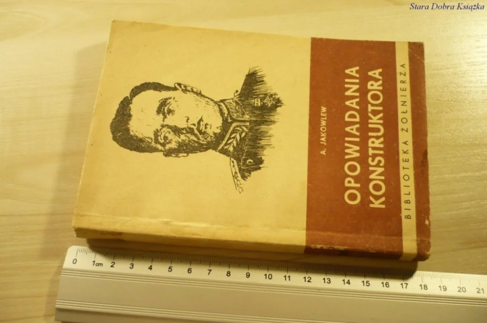 Wyprzedaż OPOWIADANIA KONSTRUKTORA - A. Jakowlew (1952)