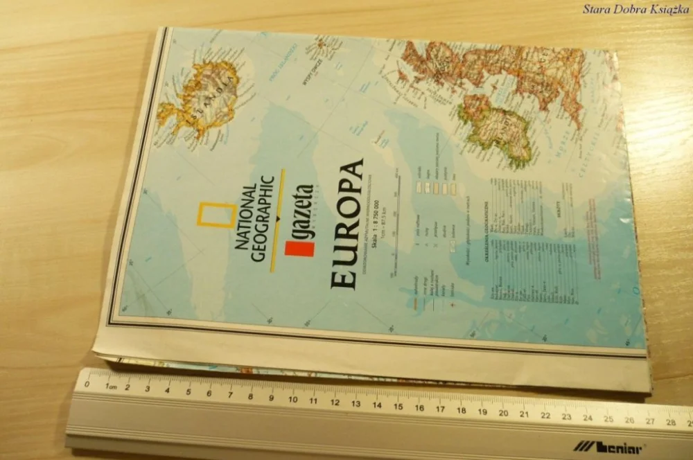 Najlepsza cena MAPA ŚCIENNA EUROPA 1: 875 0000 (2001)