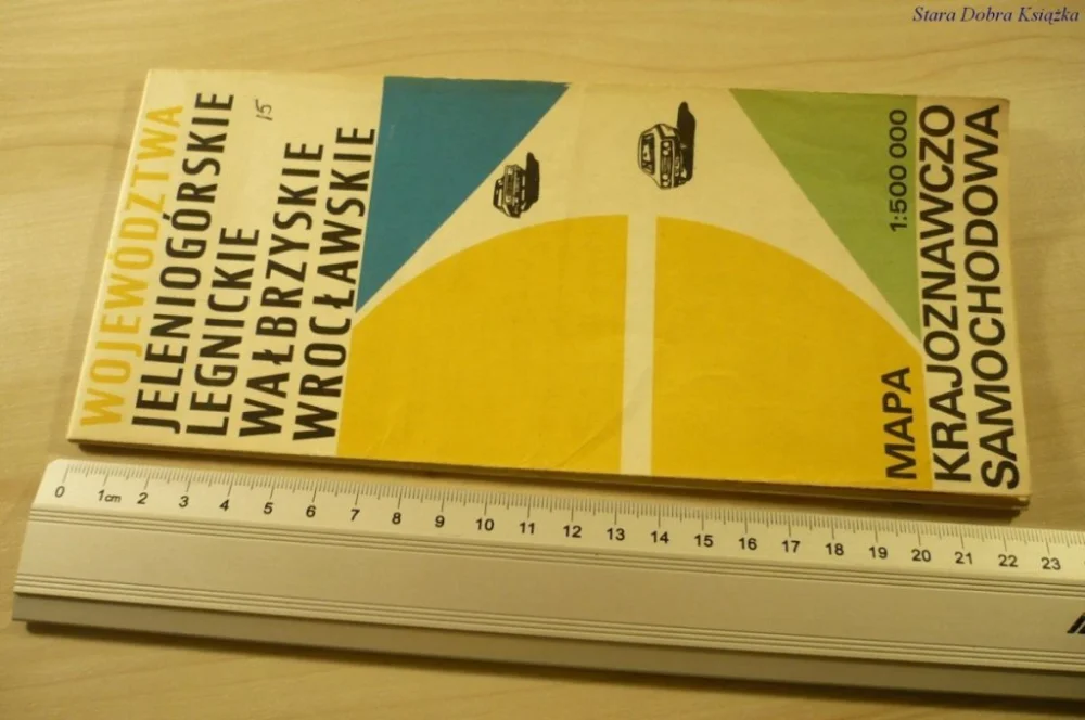 Wysoka jakość WOJEWÓDZTWA JELENIOGÓRSKIE LEGNICKIE... (1977)