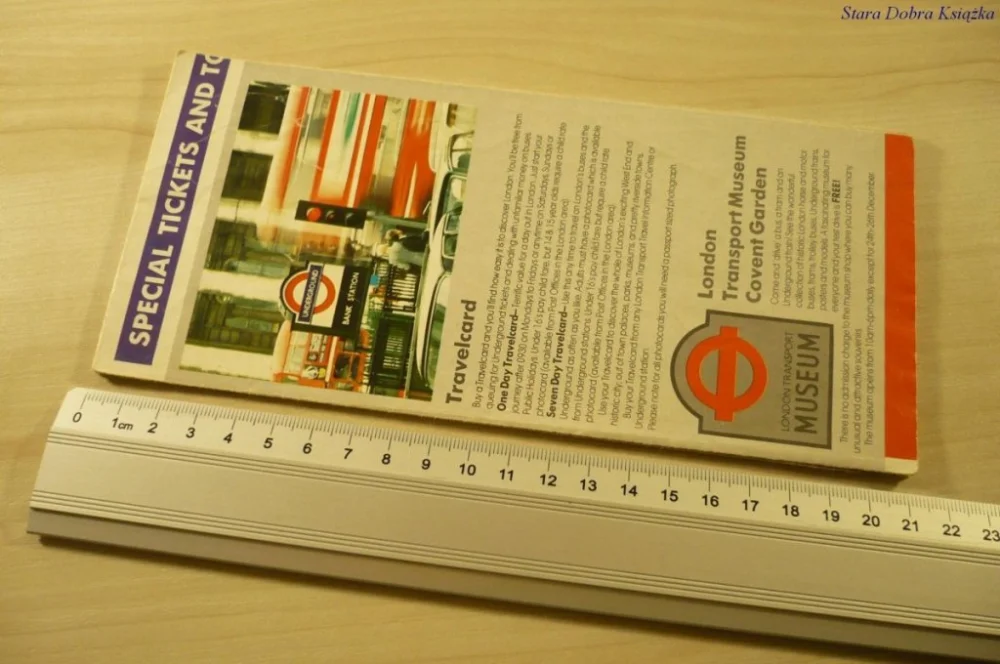 CENTRAL LONDON. FREE MAP GUIDE FOR VISITORS (1987) Zamów dziś