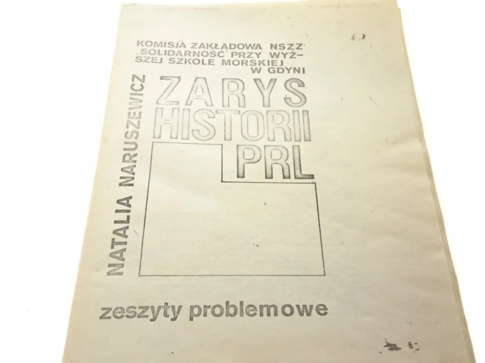 ZARYS HISTORII PRL - Natalia Naruszewicz Szybka wysyłka