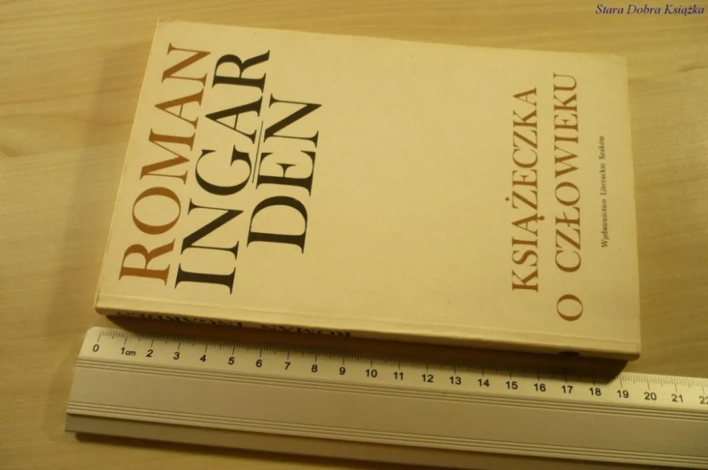 Ostatnia szansa KSIĄŻECZKA O CZŁOWIEKU - Roman Ingarden (1987)