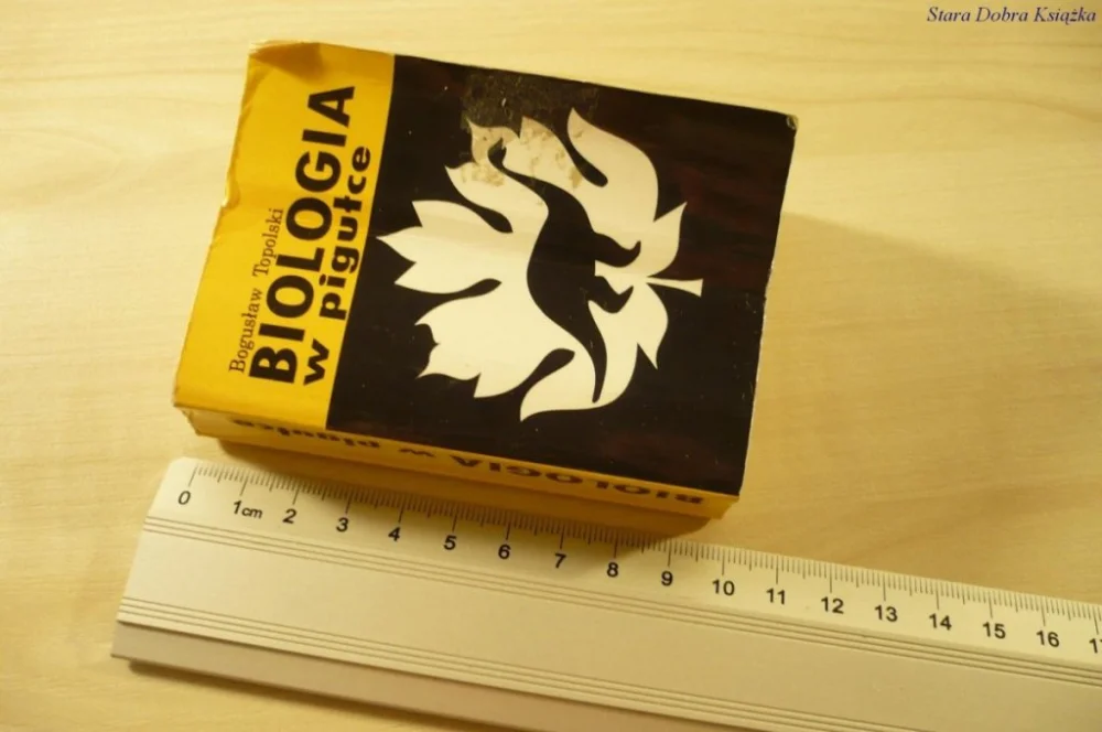 Wysoka jakość BIOLOGIA W PIGUŁCE - Bogusław Topolski (1996)