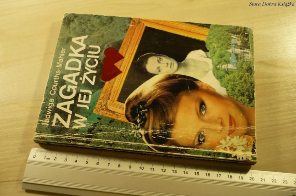 Łatwy zwrot ZAGADKA W JEJ ŻYCIU - Jadwiga Courths-Mahler 1991