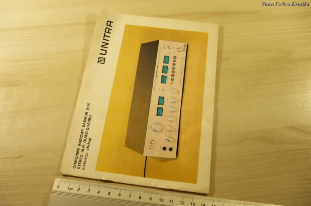 Szybka wysyłka ODBIORNIK RADIOWY RADMOR 5100 INSTRUKCJA OBSŁUGI