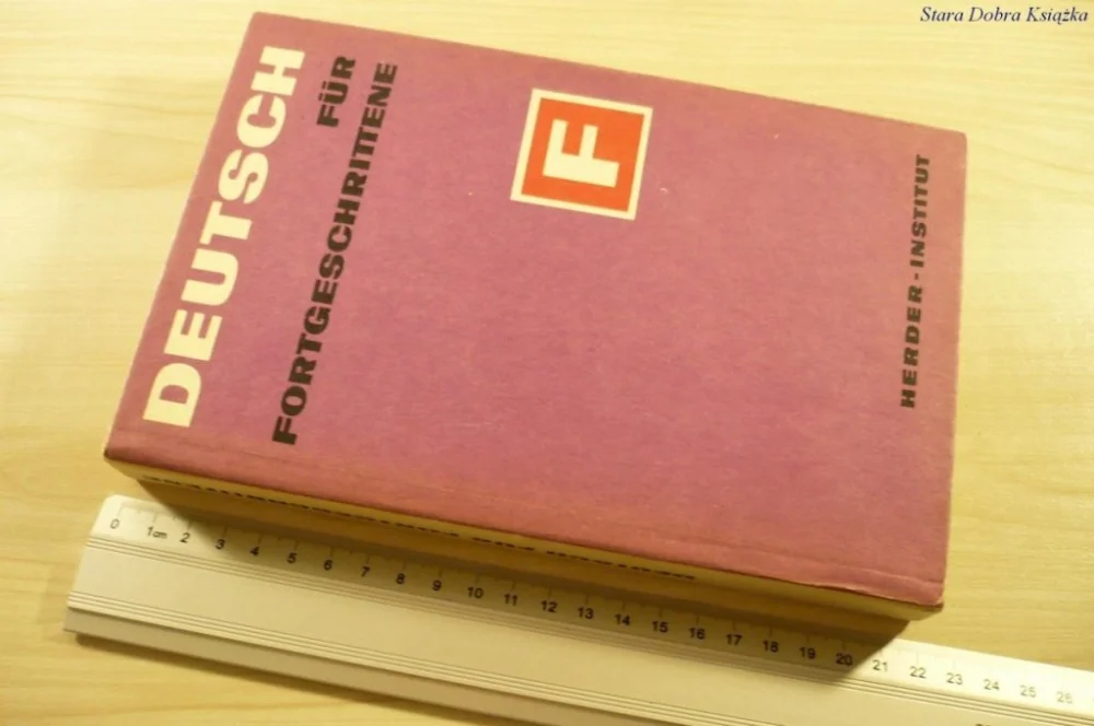 Do wyczerpania zapasów DEUTSCH. FUR FORTGESCHRITTENE F (1976)