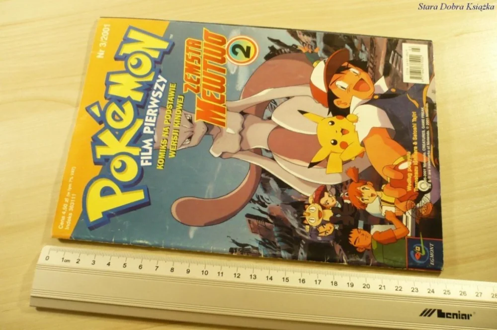 Ostatnia szansa POKEMON FILM PIERWSZY NR. 3/2001 ZEMSTA MEWTWO 2