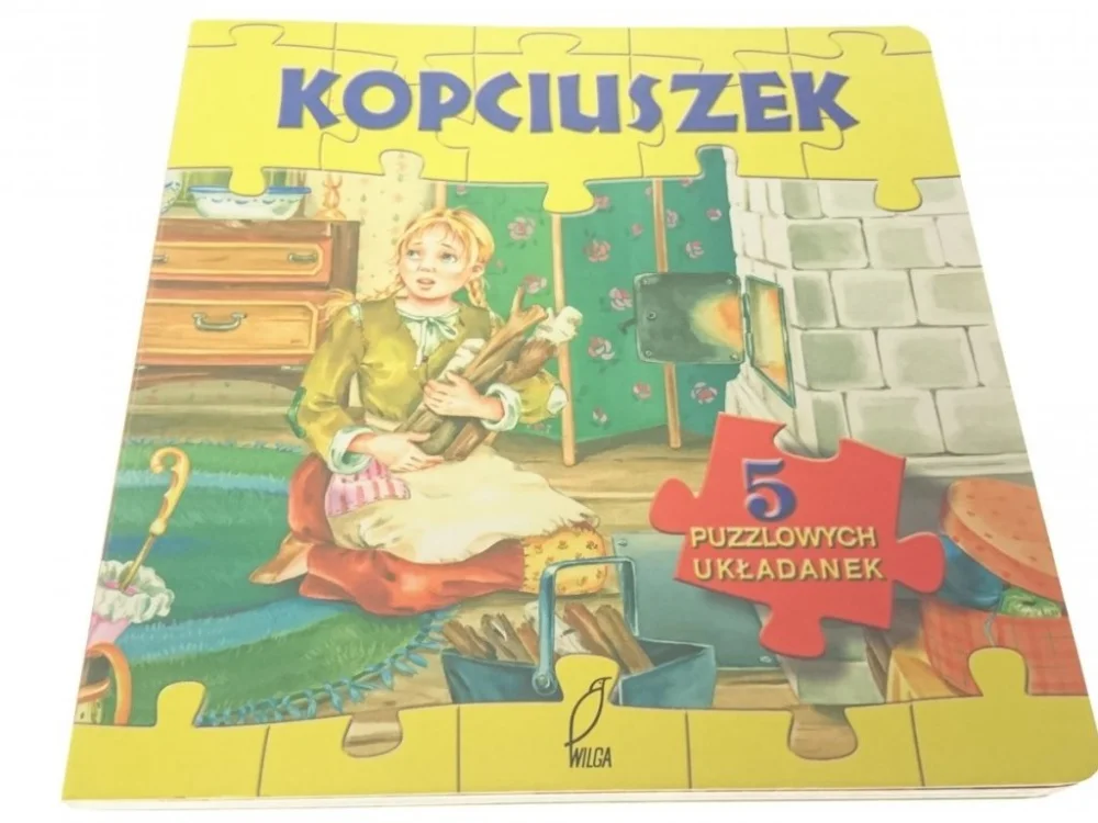 KOPCIUSZEK 5 PUZZLOWYCH UKŁADANEK Niska cena