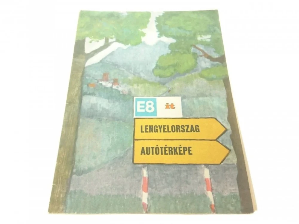 Hit sprzedaży LENGYELORSZAG AUTÓTERKEPE (1972)