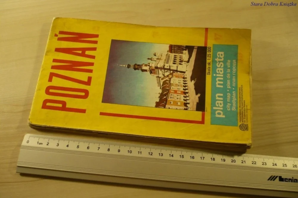 POZNAŃ. PLAN MIASTA 1: 25 000 (1991) Popularny